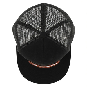 Casquette de camionneur personnalisée en gros, à cinq panneaux, dos en maille, réglable, chapeau de sport, fabricant de couvre-chefs promotionnels OEM ODM - Product Image 3