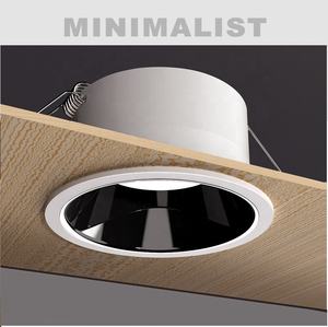 Smd – plafonnier led intégré, 2.5 -4 pouces, profondeur anti-vertige, bordure étroite, éclairage vers le bas - Product Image 6