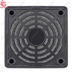 Gdstime 3 in 1 <strong>Computer</strong> Case USB Ball Bearing <strong>Fans</strong> Black Plastic Dust Filter <strong>Fan</strong> Guard <strong>Grill</strong> 6cm-17cm 0.9W 1RPM - Product Image 4