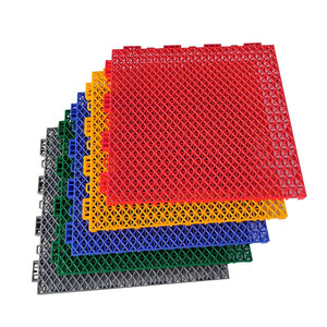 Matériau de qualité supérieure Terrain de basket-ball Double couche Colonne carrée Mig <span class=keywords><strong>Floor</strong></span> Eco Friendly Pp Sports Court Flooring à vendre - Product Image 1