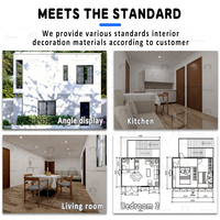 Kit de maisons préfabriquées à ossature légère en acier, maison préfabriquée modulaire à 2 étages, villa, immeuble de bureaux, casas