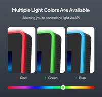 Barra de luz LED Android de 10,1 pulgadas, montaje en pared, reserva de reuniones, sistema de reserva de conferencias, Control Poe, Tablet PC con Nfc RFID