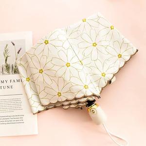 Paraguas Plegable Automático de Tres Pliegues con Varillas de Aluminio, Protección Solar y Contra la Lluvia UPF50 Plus, Paraguas de Viaje para Regalo - Product Image 4