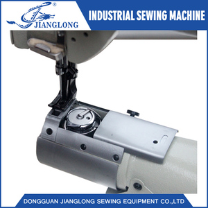 8BD maquina <span class=keywords><strong>Dr</strong></span> coser triple cilindro de arrastre encuadernación cinta borde sesgo encuadernación mochila escolar máquina maquinaria para hacer bolsos de cuero - Product Image 4