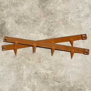 Fábrica personalizada Carden Corten acero y acero galvanizado jardín decoraciones de metal resistentes al aire libre para cualquier espacio - Product Image 3