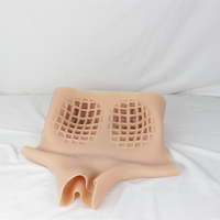 Forme de Poitrine Réaliste en Silicone pour Femmes Courbes, Très Grandes Poitrine Mamelon pour Traversti
