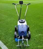 DENAIYOU Marqueur de Ligne à Pulvérisation Froide Poussé à la Main, Machine Professionnelle de Peinture pour Terrains de Sport (Acompte)