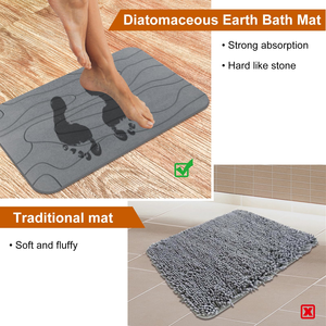 Wholesale Kitchen Diatomite Quick Dry Dish <b>Large</b> Stone Dish Drying <b>Mat</b> for Kitchen Counter Drying Dishes Quick Drying - Product Image 6