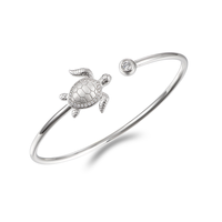 Collier Pendentif Queue de Baleine en Argent Sterling 925 avec Zircon Cubique CZ et Diamant Dansant, Thème Vie Marine Tropicale, Vente en Gros Direct Usine de Guangzhou