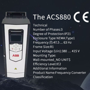 Variateur de fréquence triphasé haute technologie ABBI 880 VFD 0,75KW-500KW 380V AC à prix réduit - Product Image 2