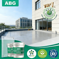 Revêtement acrylique imperméable à texture granitique compatible avec le métal pour les applications de toiture métallique et de carrelage mural - Écologique et durable