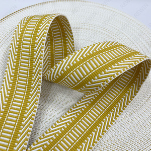 REWIN Manufacturer <strong>2</strong> <strong>Inch</strong> Wide Soft <strong>Cotton</strong> Ethnic <strong>Webbing</strong> Jacquard Woven Ribbon <strong>Webbing</strong> for Belt Bag Handle Strap Purse Strap - Product Image 5