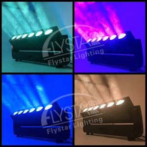 Mới Nhất Nigh Club Dj Chiếu Sáng 6*40 Wát Led RGBW 4in1 Pixel Beam Bar Zoom Rửa Di Chuyển Head - Product Image 5