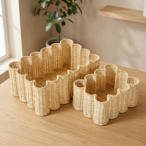 Best Seller Rattan Carry Basket Easter Holiday, Storage Box <b>Bin</b>, Laundari Basket jiahao, Foldable Laundry Basket From Vietnam - Product Image 1