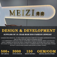 MEIZI BIJOUX 2023 fait à la main en cuivre plaqué or ensemble de bijoux brésiliens pour femmes pour mariage fiançailles bijoux de fête