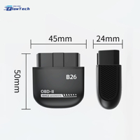 Detector de Fallas de Motor y Lector de Códigos Flow Tech para Automóviles con 1 Año de Garantía para Ajuste Universal OBDII B26