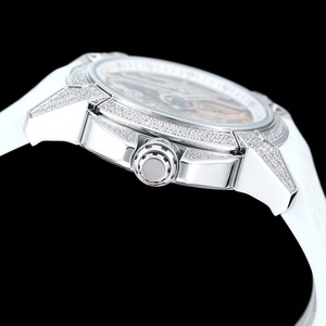 Montre mécanique automatique squelette pour hommes, vente en gros d'usine, montres de mode et d'affaires pour hommes - Product Image 2