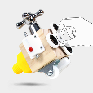 โนวาครอส ของเล่นไม้เสริมพัฒนาการ 6 ด้าน แบบมัลติฟังก์ชั่น บอร์ดกิจกรรมมอนเตสซอรี่ ของเล่นครัวเพื่อการศึกษาสำหรับเด็ก - Product Image 3