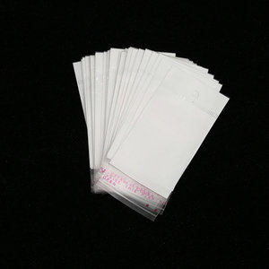 Kích thước tùy chỉnh Bopp <span class=keywords><strong>OPP</strong></span> CELLO Giấy bóng kính tự dính <span class=keywords><strong>seal</strong></span> Bag với treo tiêu đề - Product Image 5