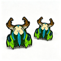 Broches en émail personnalisées de personnage elfe de la forêt en dessin animé, badges métalliques sur mesure pour sacs à dos et vêtements, vente en gros