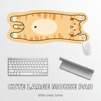 Grand tapis de souris gamer en caoutchouc, mignon et kawaii, pour ordinateur portable, bureau, usage quotidien, 700x300mm, 4mm d'épaisseur
