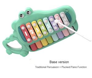 Juguete Educativo Multifuncional de Reconocimiento de Colores, Piano de Juguete con Teclas, Instrumentos Musicales para Niños con Luces y Música - Product Image 6