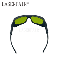 Lunettes de sécurité laser certifiées haute performance à transmission de 40 %, pleine monture, pour 450 nm, 808 nm, 980 nm, 1064 nm