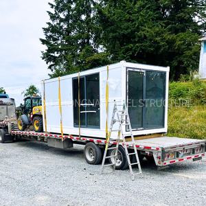 Casa Contenedor Plegable, Económica, Pequeña, Prefabricada, Móvil, para Hotel, Camping, Dormitorio de Trabajadores, con Baño - Product Image 6