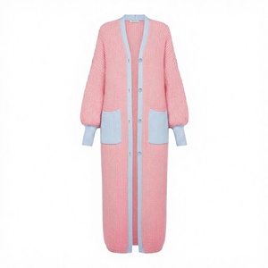 customized sorority and fraternity <b>cardigan</b> sweater v neck acrylic knitted Women's <b>Cardigans</b> embroidery logo Greek letters - Product Image 4