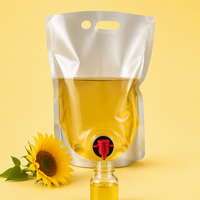 Pochette souple à bec verseur pour huile d'olive, personnalisable, de qualité alimentaire, anti-fuite, réutilisable pour l'emballage de liquides