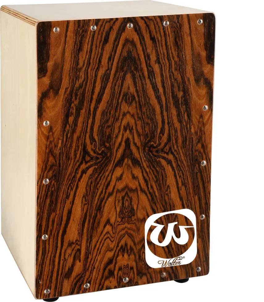 Superficie de juego de madera de alta calidad con cadena interna, cajón hecho a mano, soporte personalizado, tambor de caja de cajón
