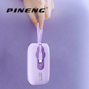 <span class=keywords><strong>Pineng</strong></span> <span class=keywords><strong>พา</strong></span><span class=keywords><strong>ว</strong></span><span class=keywords><strong>เวอร์</strong></span><span class=keywords><strong>แบงค์</strong></span> PN876 10000mAh 22.5W PD ชาร์จเร็<span class=keywords><strong>ว</strong></span>สายเคเบิลในตัว - Product Image 5