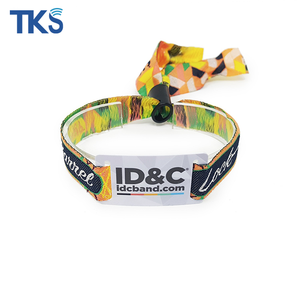 Pulsera de tela RFID NFC fiesta pulsera tejida Festival de música RFID gimnasio correa de muñeca clásica 1K 4K 213 215 216 <span class=keywords><strong>424</strong></span> - Product Image 5