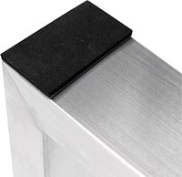 Pieds de table industriels robustes en fonte, base de meuble en acier, pieds de table basse en métal pour tables