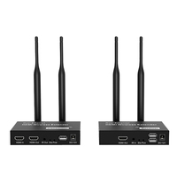Kit émetteur-récepteur vidéo sans fil HDMI 200M 2,4 GHz/5 GHz 1080P avec KVM et contrôle IR pour DVD, caméra, PC vers TV