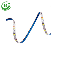 Barre lumineuse LED pour décoration de fête en intérieur, SMD2835, couleur, DC 12V, barre lumineuse flexible LED