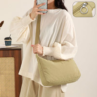 Mode Casual Femmes Nylon Étanche Épaule/Bandoulière Voyage Commute Sac Grande Capacité
