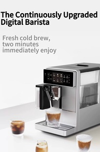Fully Professional Commercial Italian Espresso Coffee Maker Machine EU/US Plug Touch Screen App-Controlled French Car - Product Image 2