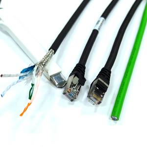 สายเคเบิลอีเธอร์เน็ตสำหรับอุตสาหกรรมสายเคเบิลอีเธอร์เน็ต6A 26AWGX4P ยืดหยุ่นสูงสายควบคุมภาพ - Product Image 1