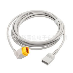 สายอะแดปเตอร์โทจีก้า 14 พินสำหรับเซ็นเซอร์วัดความดันแบบแทรกในทางการแพทย์ - Product Image 2