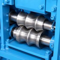 Machine de formage à froid pour tôles de toiture ondulées en acier coloré, sur mesure pour projets de construction industrielle - Offre Spéciale