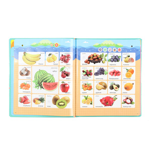 Libro de Cuentos Electrónico Inteligente con Música para Niños, Juguete Educativo de Plástico con Batería, <span class=keywords><strong>Lector</strong></span> de Puntos Ruso Grande, Venta Caliente Transfronteriza - Product Image 4