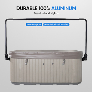 Support de <span class=keywords><strong>couverture</strong></span> de <span class=keywords><strong>spa</strong></span> moderne pour usage domestique, support de <span class=keywords><strong>couverture</strong></span> de bain à remous, support de <span class=keywords><strong>couverture</strong></span> de <span class=keywords><strong>spa</strong></span>, design pare-vent avec revêtement en poudre - Product Image 6