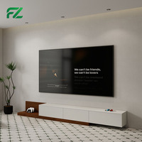 Meuble TV mural flottant au design minimaliste moderne et luxueux pour salon et appartement