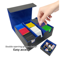 MIO 1200 + boîte de rangement de jeu de cartes personnalisée 6-en-1 boîte de pont Yugioh Portable pour jeu de société et stockage de cartes à collectionner