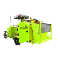 Machine de marquage de ligne de route thermoplastique de peinture à froid montée sur camion diesel entièrement automatique avec pré-chauffage