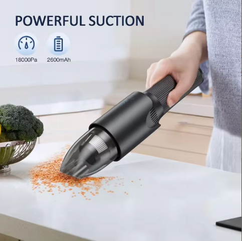102SH Cordless Handheld Vacuum Portable Hand Held Vacuuming Mini Vacuum Cleaner