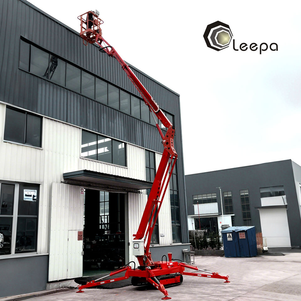 Factory Price Off Road Cherry Picker Tracked Crawler Boom Spider Lift ...