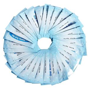 Lingettes buccales non tissées à la menthe pour le blanchiment des dents, accessoire de nettoyage à domicile pour adultes - Product Image 5