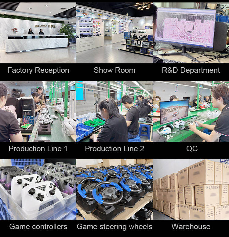 ORANGLES C-Star Wired Racing Steering Wheel | Adjustable Sensitivity, 7-in-1 Multi-Platform Compatible with PC/PS3/PS4/Xbox One/Switch, Vibration Feedback – Qatar - full product showcase - displaying specifications - Image 5 of 6 | adapts to any space | C-Star Wired Racing Steering Wheel | Adjustable Sensitivity, 7-in-1 Multi-Platform Compatible with PC/PS3/PS4/Xbox One/Switch, Vibration Feedback – Qatar deal New Jersey | Free Shipping ORANGLES